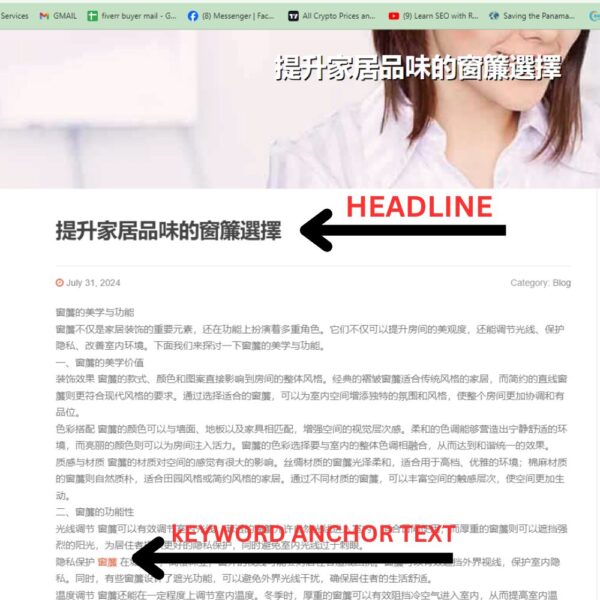 CHINES BACKLINKS SAMPLE