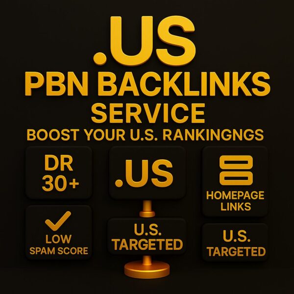 Boost Your U.S. Rankings with .us PBN Backlinks